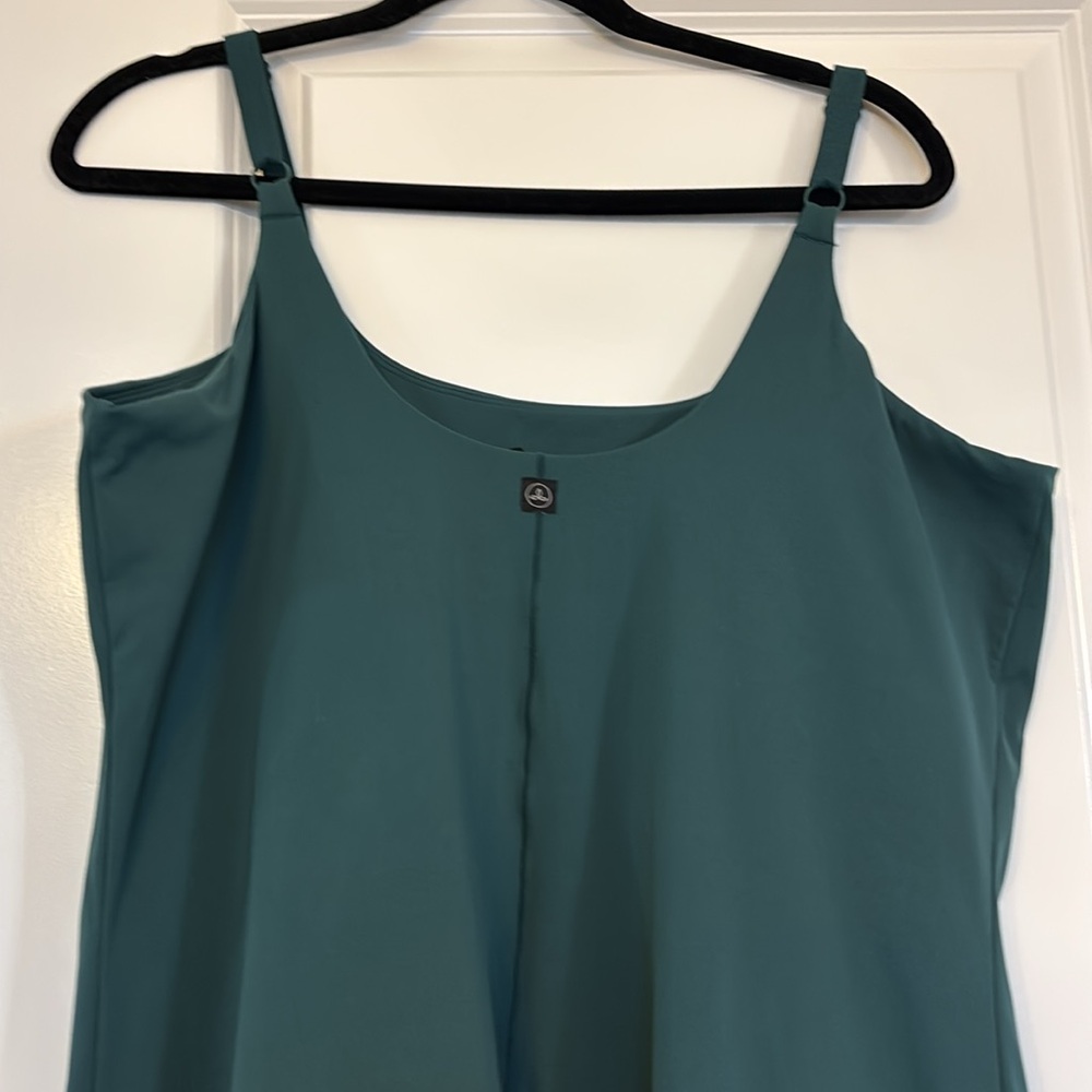 Prana Teal Green Tank Dress
